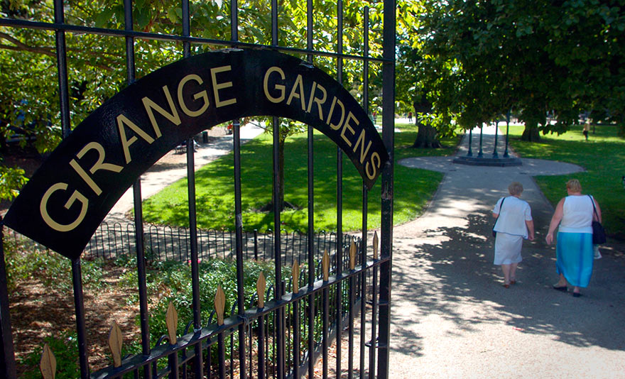 Grange gardens gate
